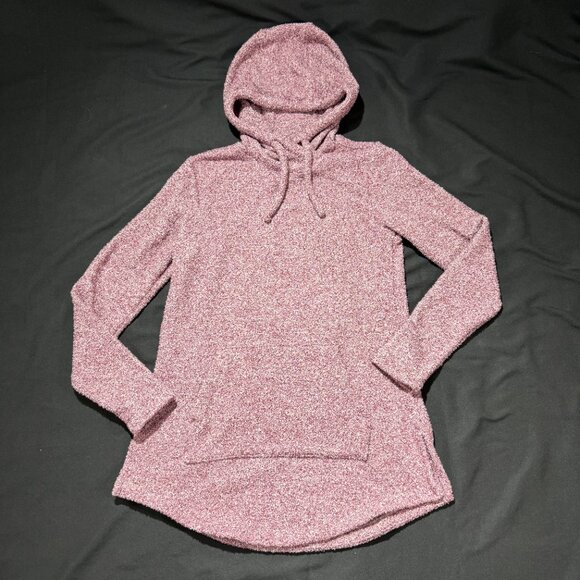 DULUTH TRADING Women's Fleece Hoodie/Sweatpants Set XS Red Warm and Soft - Picture 3 of 13